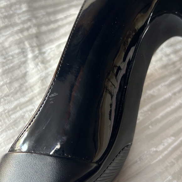 Kelly & Katie Black Patent Leather Stiletto Shoes / Heels Size 8.5, 3” Heel - Picture 16 of 16
